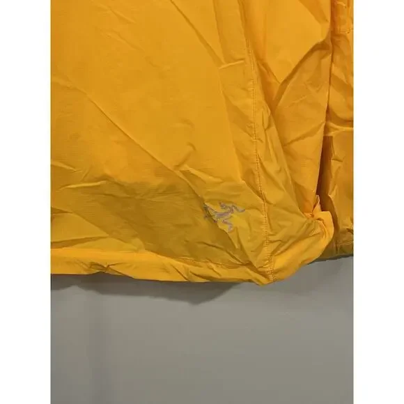 Vtg Arcteryx Light Jacket Women's Large‎ Yellow Full Zip Nylon